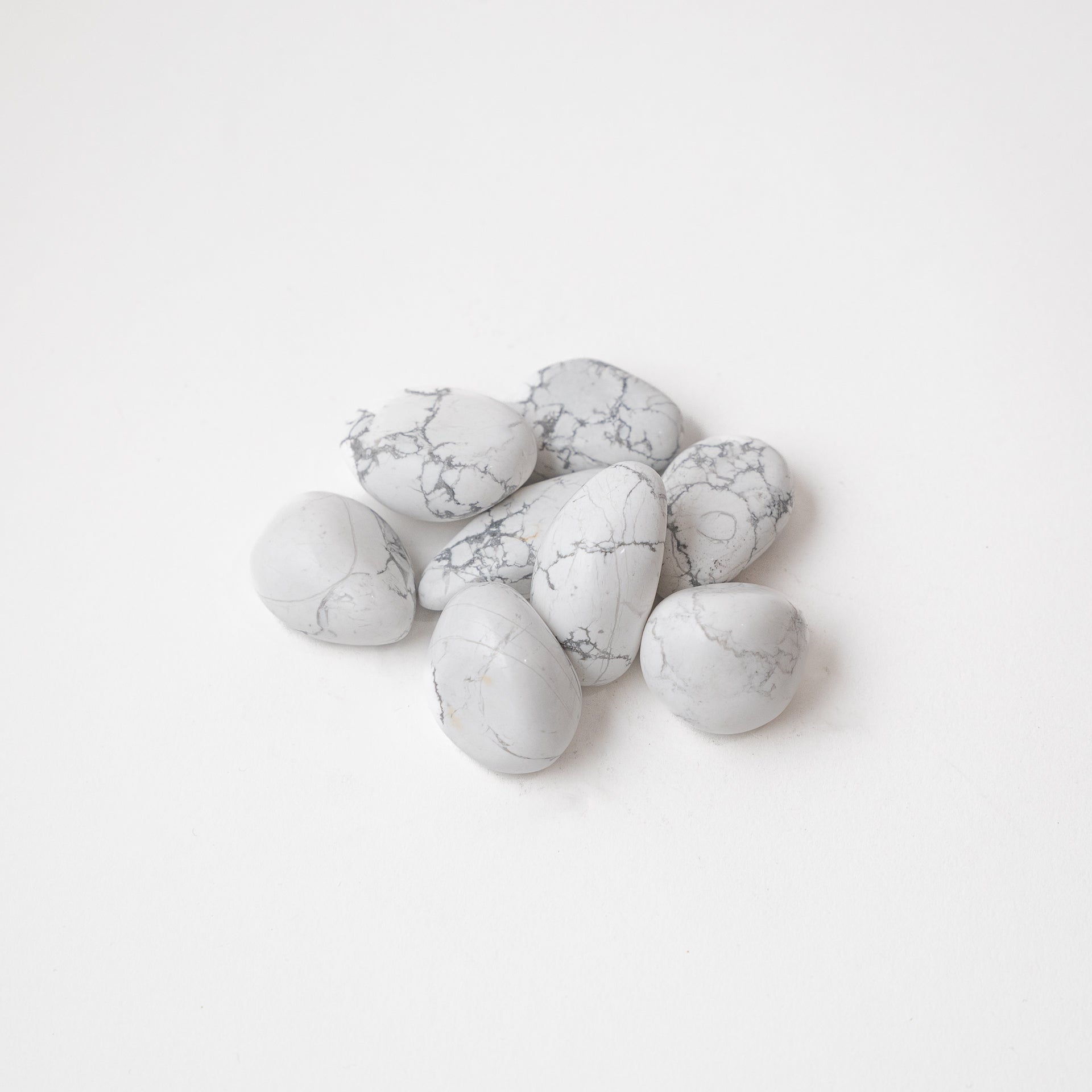 Magnesite burattata qualità A+ Cristalloterapia chakra reiki
